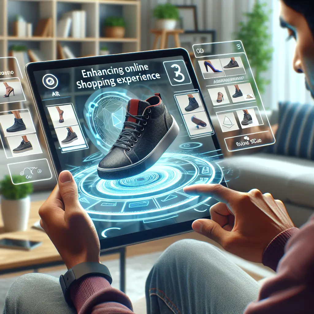 Leveraging Augmented Reality to Enhance Online Shopping Experiences